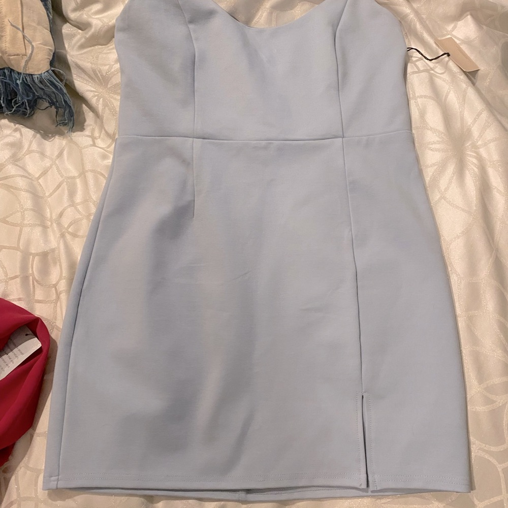 NWT: Stevie Sweetheart Mini Dress in Pink